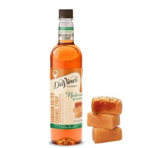 imageDaVinci Gourmet Naturals Caramel Syrup 254 Fluid Ounces Pack of 1Hawaiian Salted Caramel
