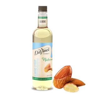 imageDaVinci Gourmet Naturals Caramel Syrup 254 Fluid Ounces Pack of 1Natural Almond