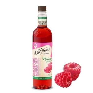 imageDaVinci Gourmet Naturals Caramel Syrup 254 Fluid Ounces Pack of 1Single Origin Pacific Northwest Raspberry