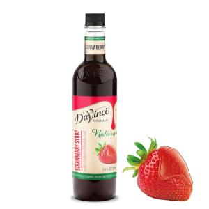 imageDaVinci Gourmet Naturals Caramel Syrup 254 Fluid Ounces Pack of 1Strawberry