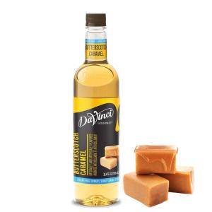 imageDaVinci Gourmet SugarFree French Vanilla Syrup 254 Fl Oz Pack of 4Butterscotch Caramel