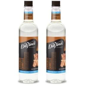 imageDaVinci Gourmet SugarFree French Vanilla Syrup 254 Fl Oz Pack of 4CINNAMON SUGAR FREE