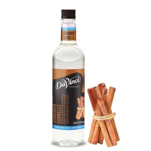 imageDaVinci Gourmet SugarFree French Vanilla Syrup 254 Fl Oz Pack of 4Cinnamon