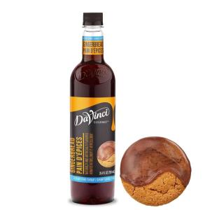 imageDaVinci Gourmet SugarFree French Vanilla Syrup 254 Fl Oz Pack of 4Gingerbread