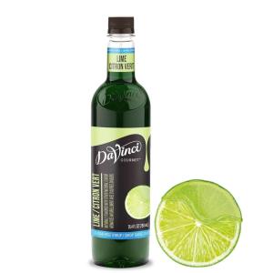 imageDaVinci Gourmet SugarFree French Vanilla Syrup 254 Fl Oz Pack of 4Lime