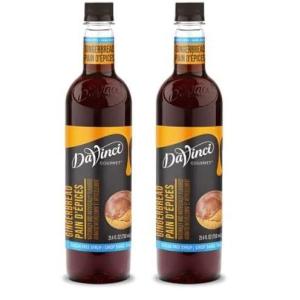 imageDaVinci Gourmet SugarFree French Vanilla Syrup 254 Fl Oz Pack of 4SUGAR FREE GINGERBREAD