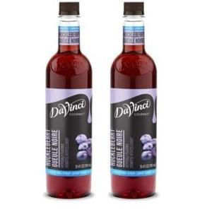 imageDaVinci Gourmet SugarFree French Vanilla Syrup 254 Fl Oz Pack of 4SUGAR FREE HUCKLEBERRY