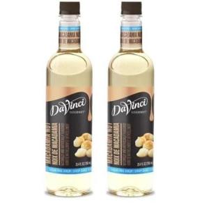 imageDaVinci Gourmet SugarFree French Vanilla Syrup 254 Fl Oz Pack of 4SUGAR FREE MACADAMIA NUT