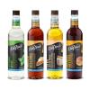 imageDaVinci Gourmet Sugar Free Syrup Holiday Variety Pack  Peppermint Pumpkin Pie Egg Nog Gingerbread 254 Fl Oz Pack of 4