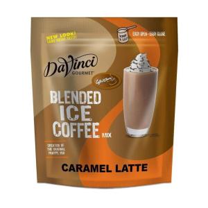 imageDaVinci Gourmet Caramel Blended Iced Coffee Mix 3 Pound Pack of 1Caramel Latte