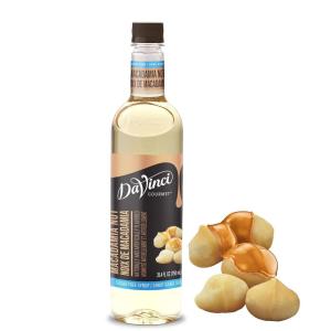 image:imageDavinci SugarFree Almond Syrup  750Ml Plastic Bottle Pack of 1Macadamia Nut